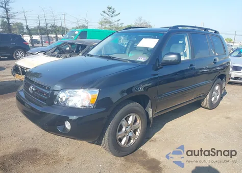 2004 Toyota Highlander V6 from USA, damaged, VIN JTEDP21A340037707
